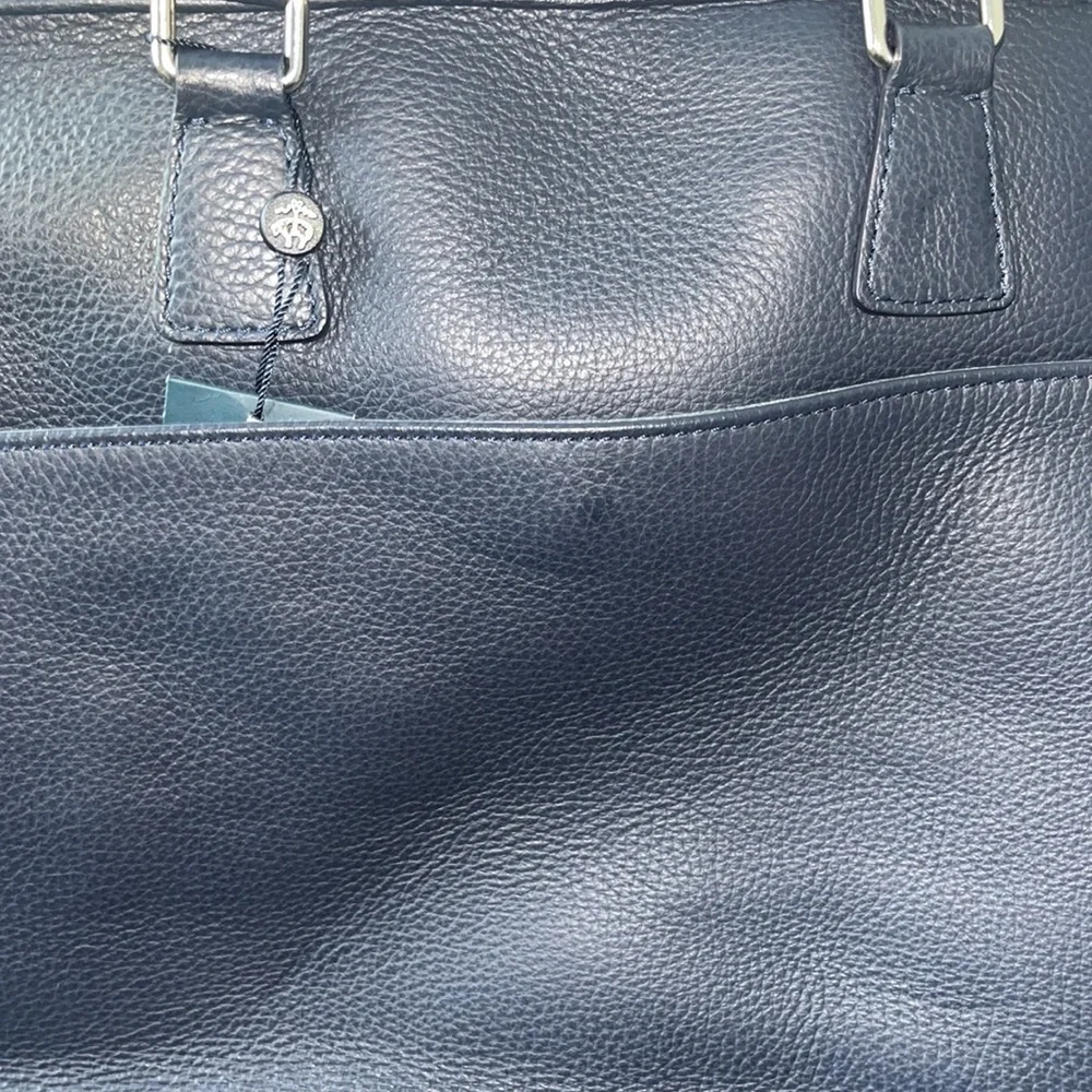 Brooks Brothers Pebbled Leather Attaché